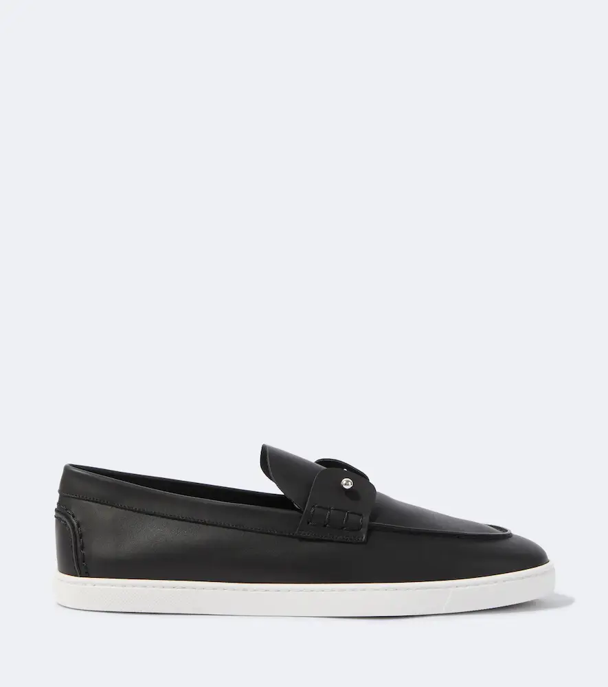 Christian Louboutin Chambeliboat leather slip-on shoes | Thumbnail 2 Christian Louboutin Chambeliboat leather slip-on shoes | Thumbnail 2