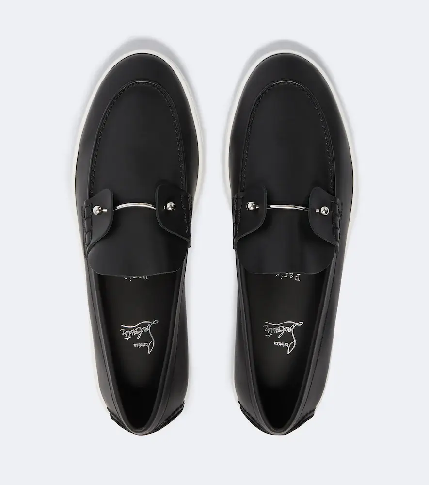 Christian Louboutin Chambeliboat leather slip-on shoes | Thumbnail 4 Christian Louboutin Chambeliboat leather slip-on shoes | Thumbnail 4