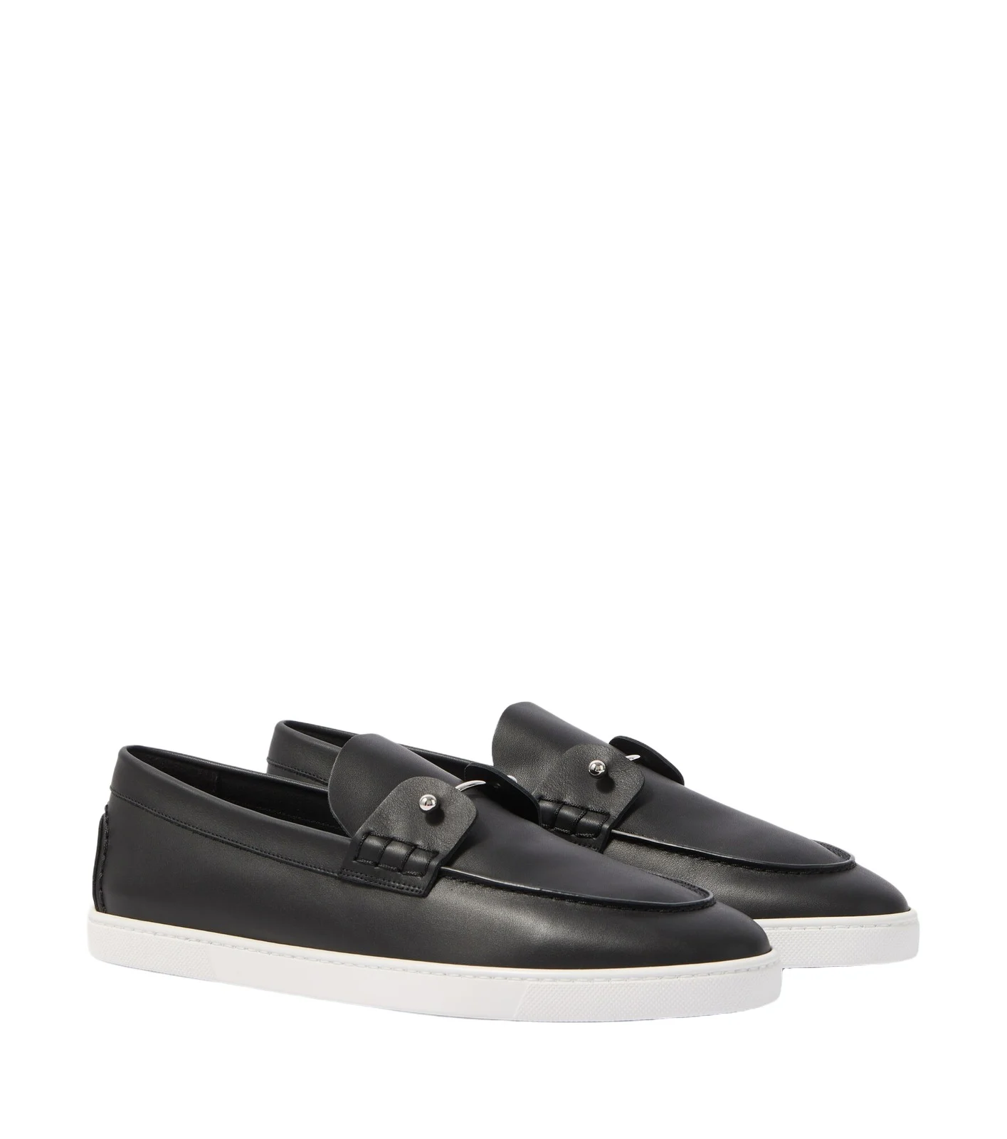 Christian Louboutin Chambeliboat leather slip-on shoes