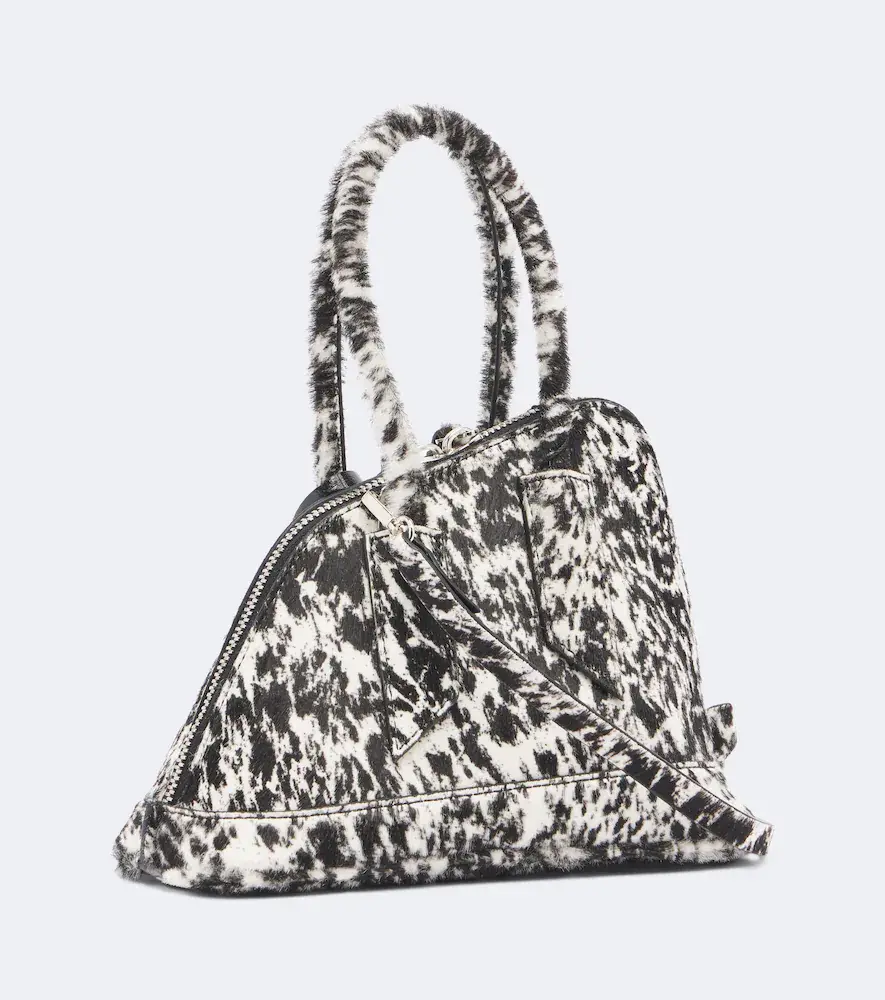The Attico Sant Ambroeus Mini calf hair top-handle bag | Thumbnail 2 The Attico Sant Ambroeus Mini calf hair top-handle bag | Thumbnail 2