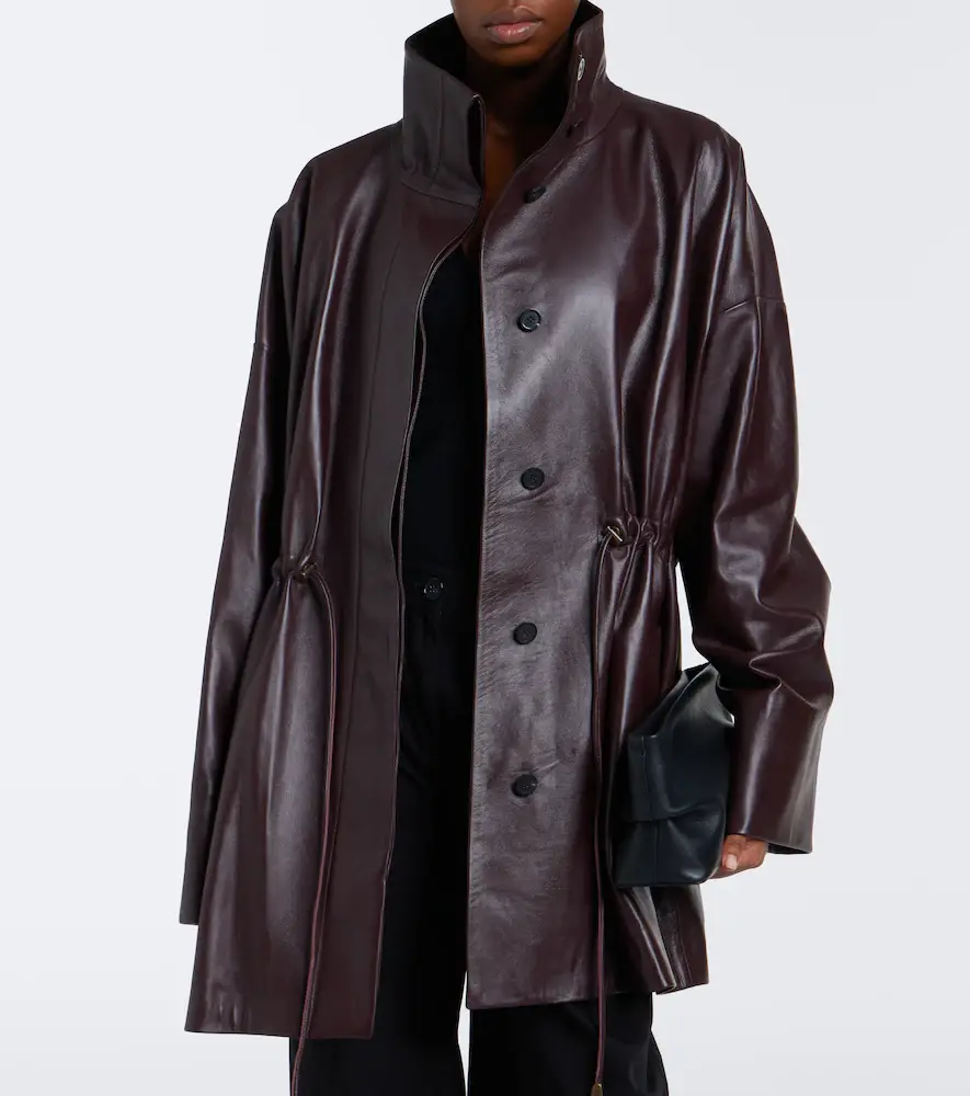 Tove Erna leather coat | Thumbnail 2
