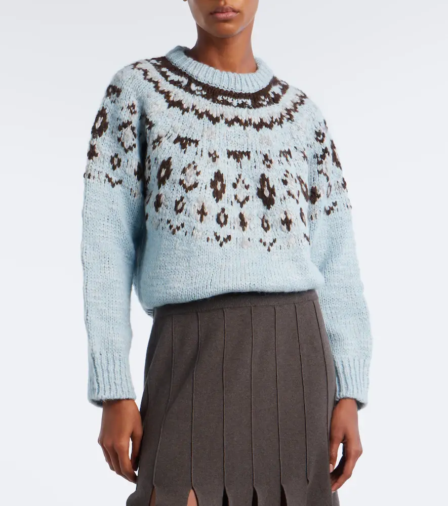 Proenza Schouler Lizzy Fair Isle sweater | Thumbnail 4 Proenza Schouler Lizzy Fair Isle sweater | Thumbnail 4