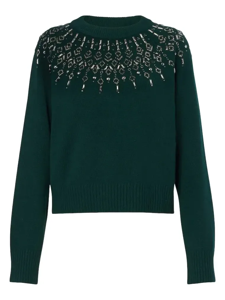 Altuzarra Harold embellished wool sweater