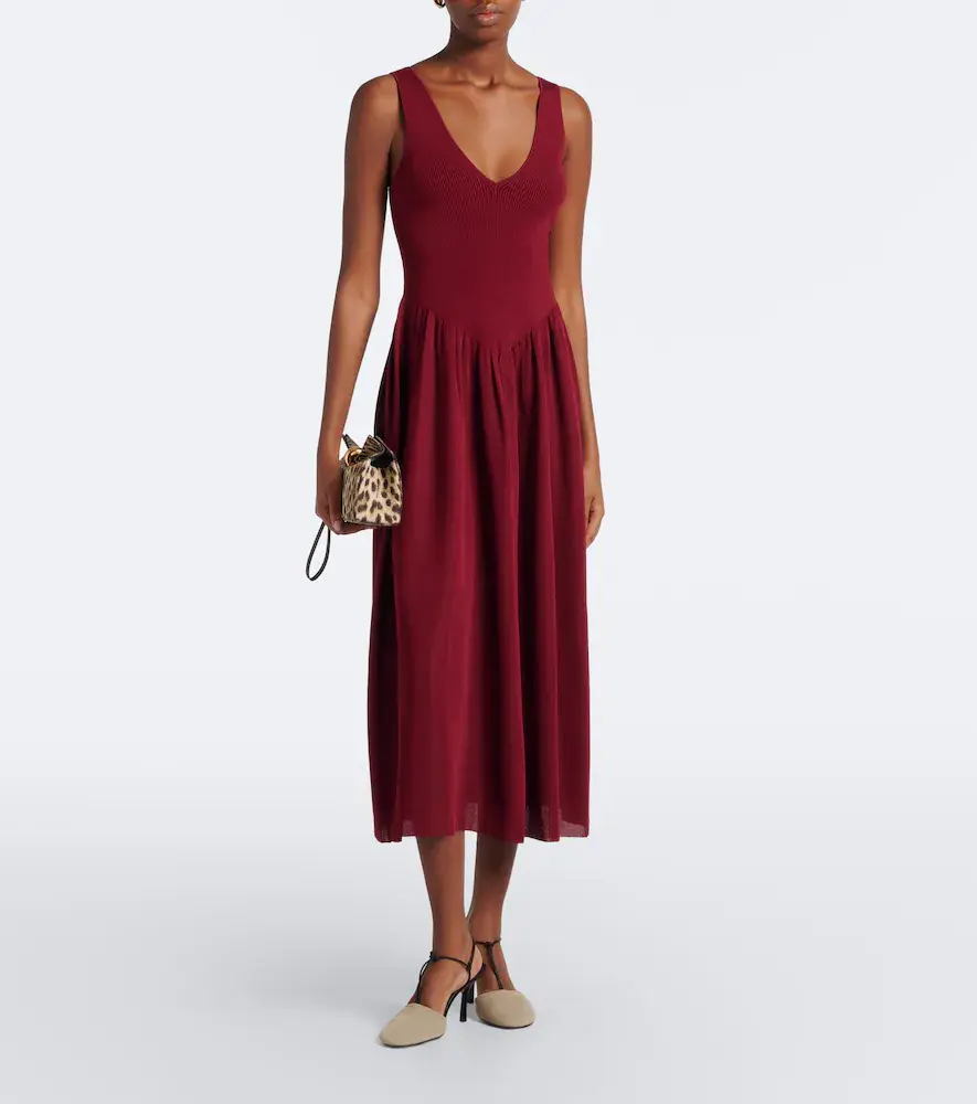 Altuzarra Lollie knitted midi dress | Thumbnail 4 Altuzarra Lollie knitted midi dress | Thumbnail 4