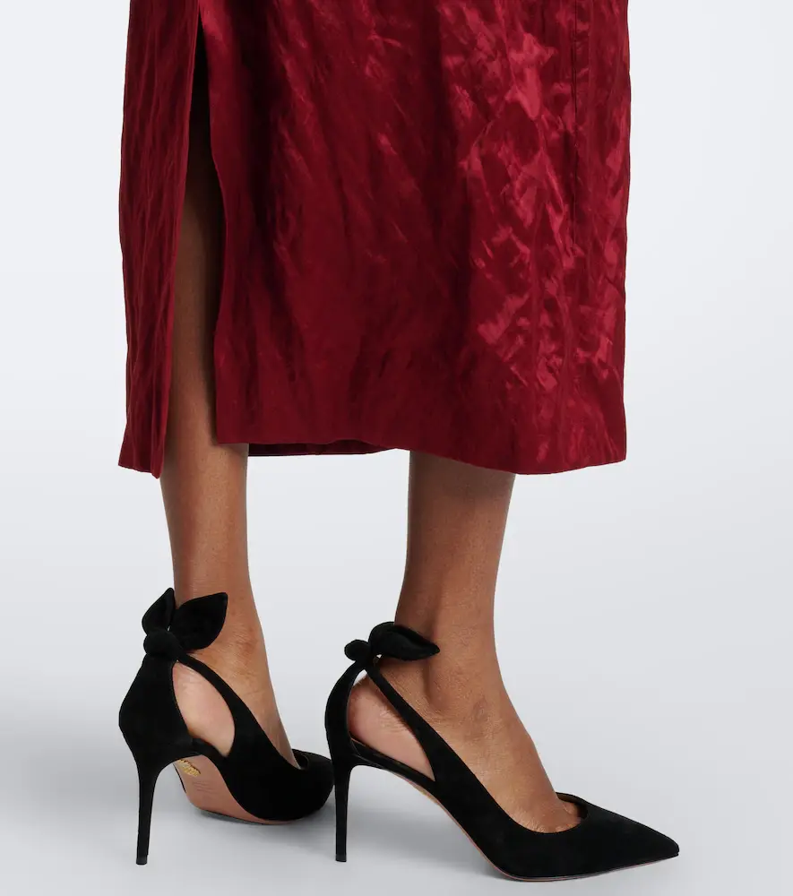 Erdem Embellished satin cocktail dress | Thumbnail 3 Erdem Embellished satin cocktail dress | Thumbnail 3