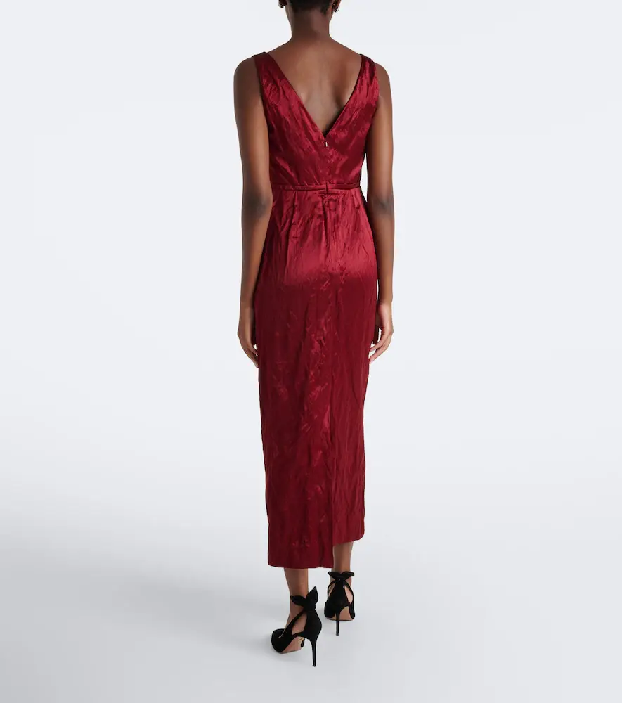 Erdem Embellished satin cocktail dress | Thumbnail 4 Erdem Embellished satin cocktail dress | Thumbnail 4