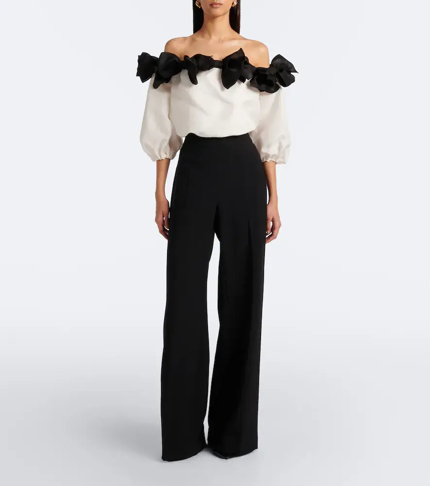 Carolina Herrera Wool-blend wide-leg pants | Thumbnail 4