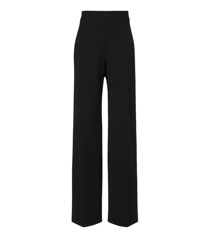 Wool-blend wide-leg pants Wool-blend wide-leg pants