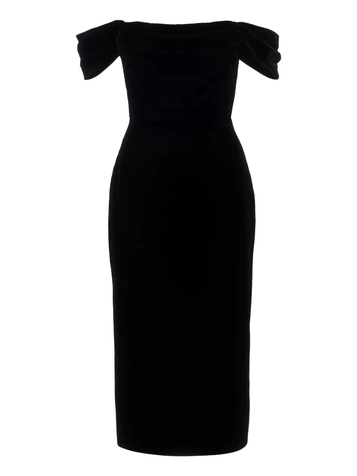 Carolina Herrera Off-shoulder midi dress