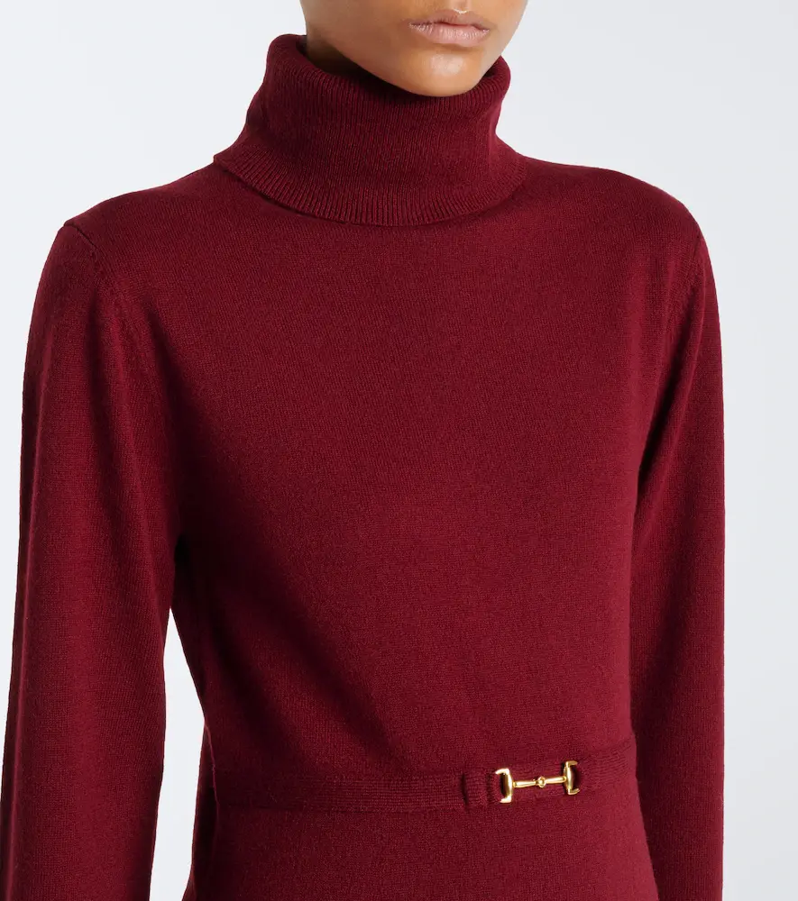 Rixo Aly wool and cashmere sweater dress | Thumbnail 4