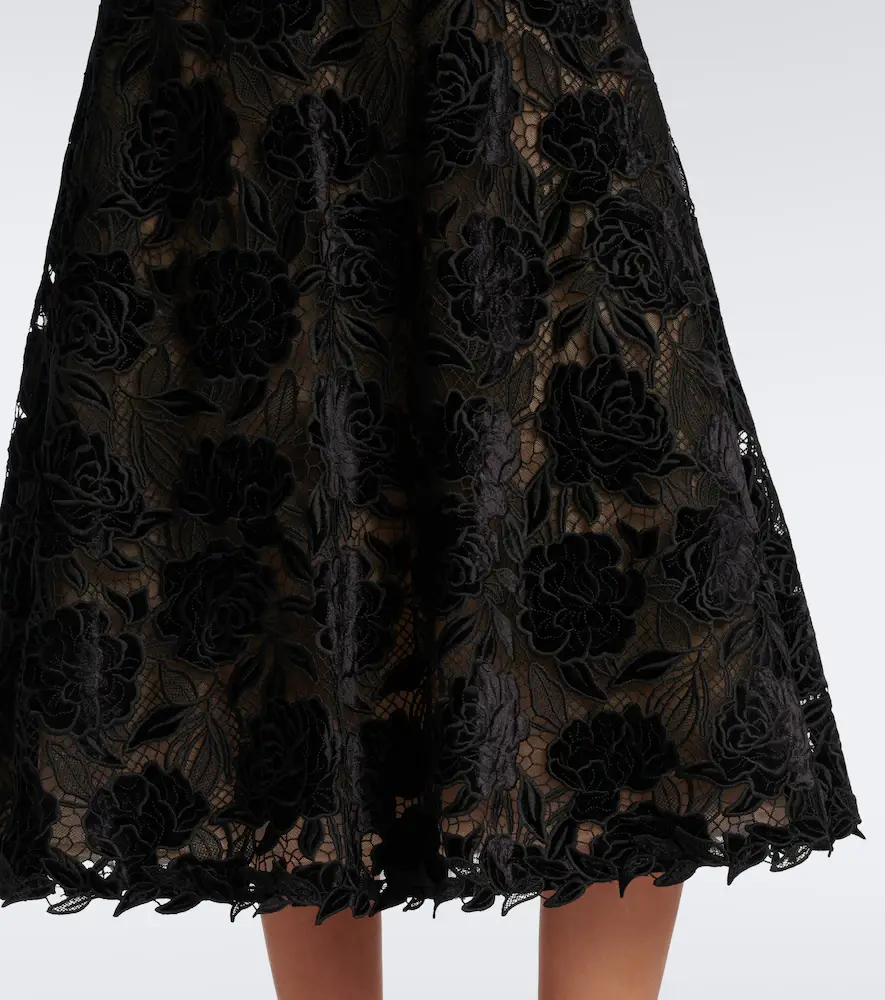Carolina Herrera Guipure lace cocktail dress | Thumbnail 3