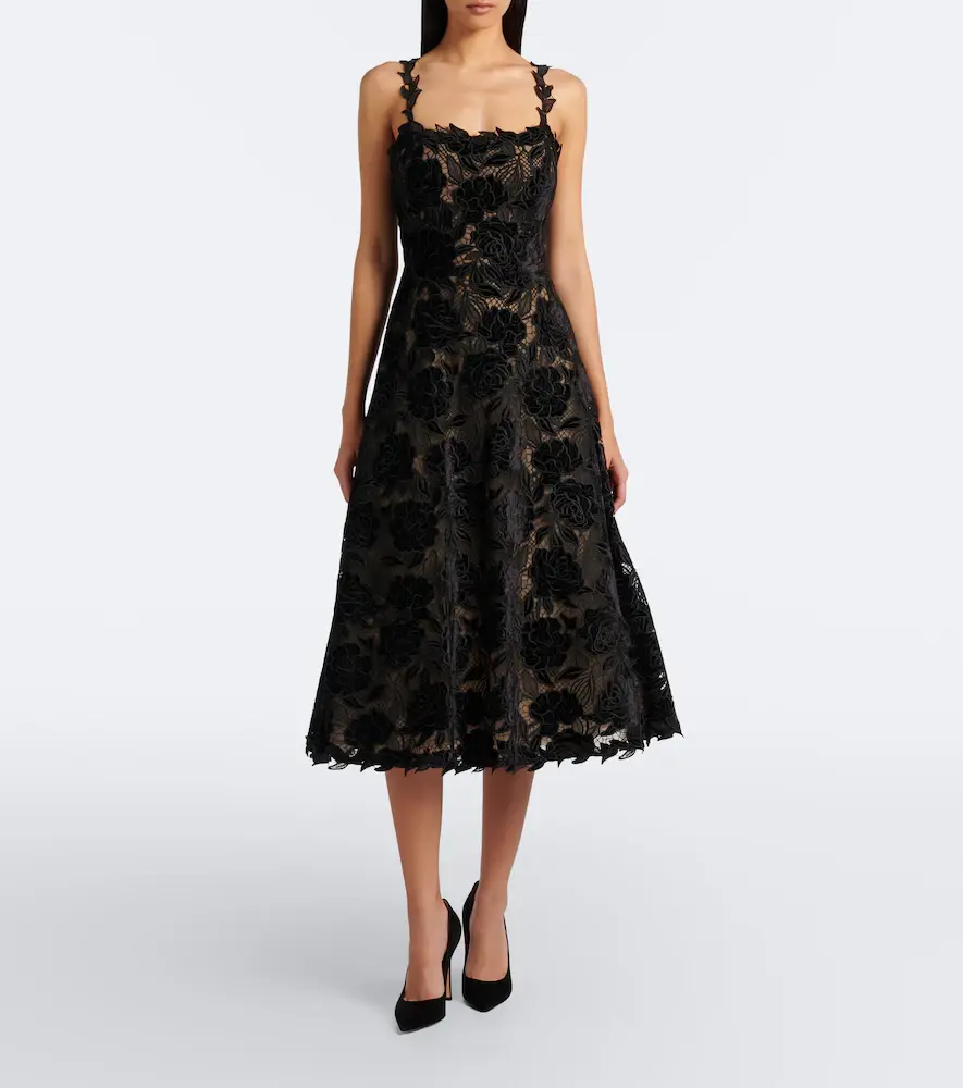 Carolina Herrera Guipure lace cocktail dress | Thumbnail 5