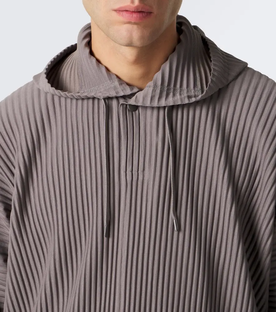 Homme Plissé Issey Miyake Homme Plissé Issey Miyake Monthly Colors: October pleated hoodie | Thumbnail 2 Homme Plissé Issey Miyake Homme Plissé Issey Miyake Monthly Colors: October pleated hoodie | Thumbnail 2