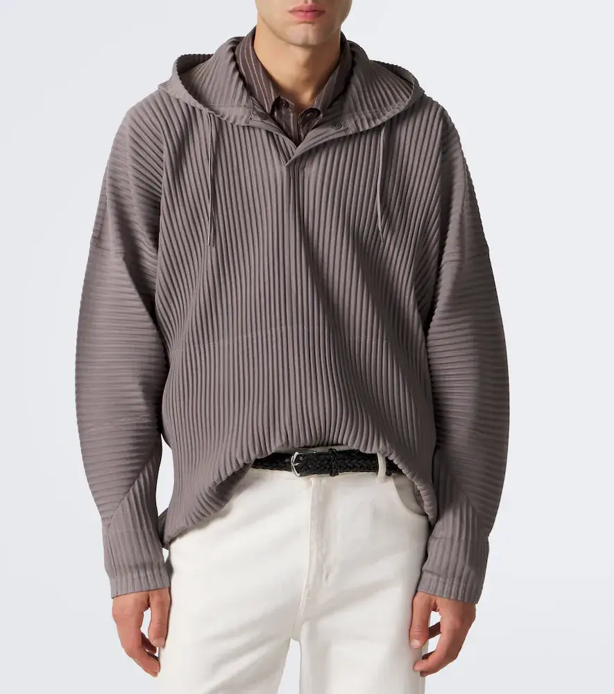 Homme Plissé Issey Miyake Homme Plissé Issey Miyake Monthly Colors: October pleated hoodie | Thumbnail 7 Homme Plissé Issey Miyake Homme Plissé Issey Miyake Monthly Colors: October pleated hoodie | Thumbnail 7