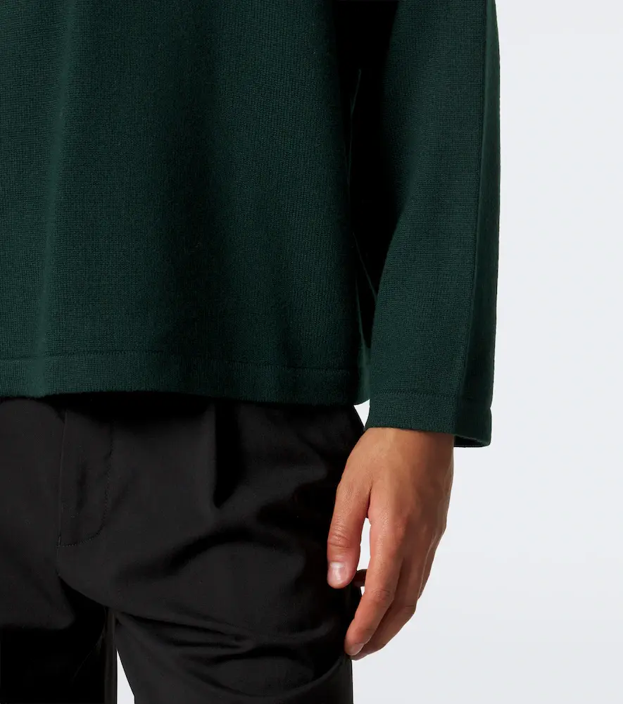 BODE Patch-appliqué wool polo sweater | Thumbnail 4 BODE Patch-appliqué wool polo sweater | Thumbnail 4
