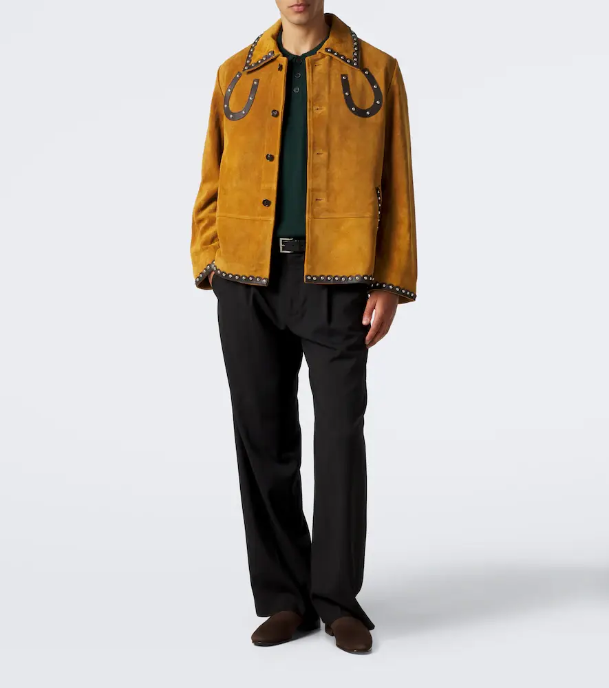 BODE Patch-appliqué wool polo sweater | Thumbnail 6 BODE Patch-appliqué wool polo sweater | Thumbnail 6