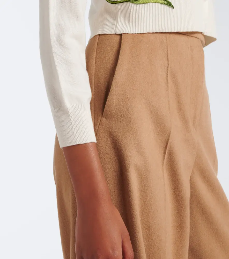 Oscar de la Renta Floral embroidered virgin wool cardigan | Thumbnail 4