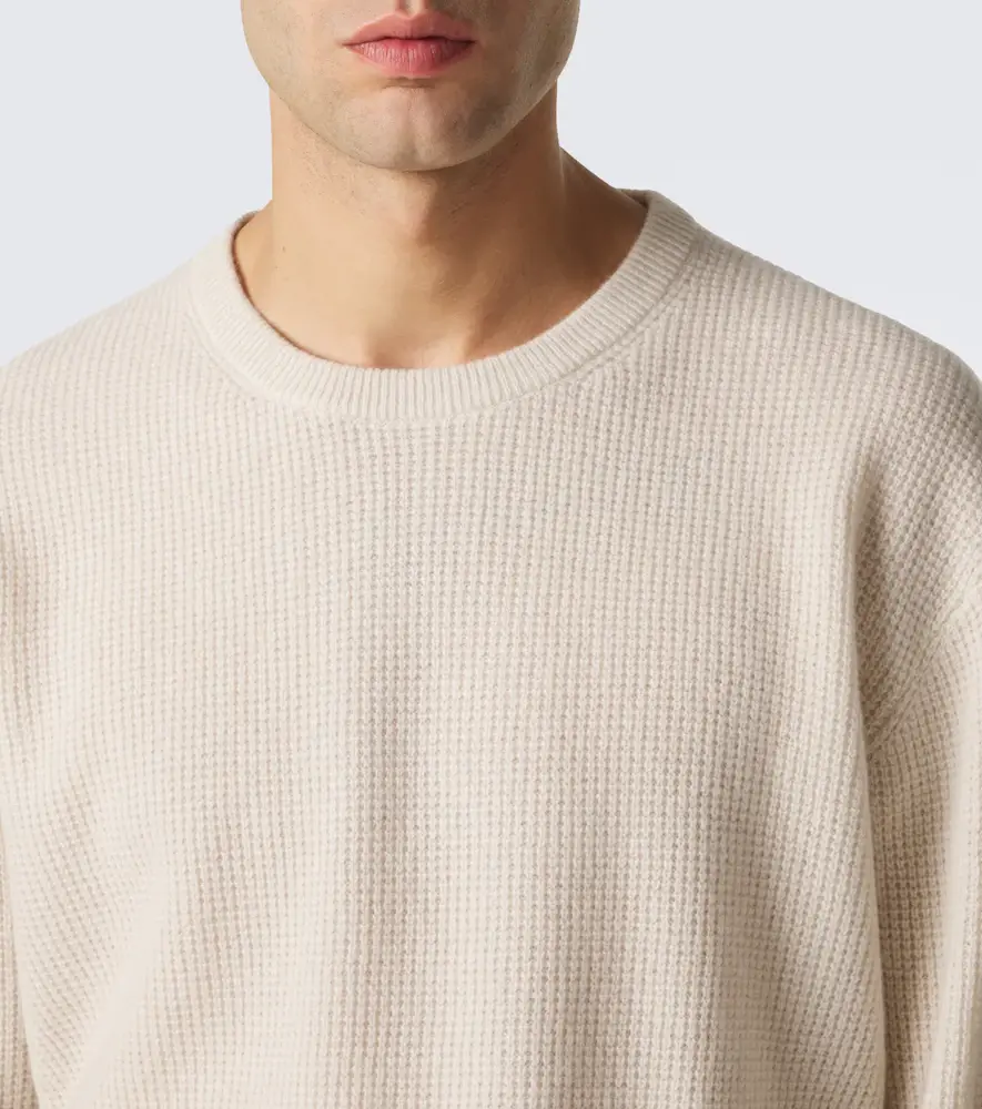 Frame Waffle-knit wool and cashmere sweater | Thumbnail 4