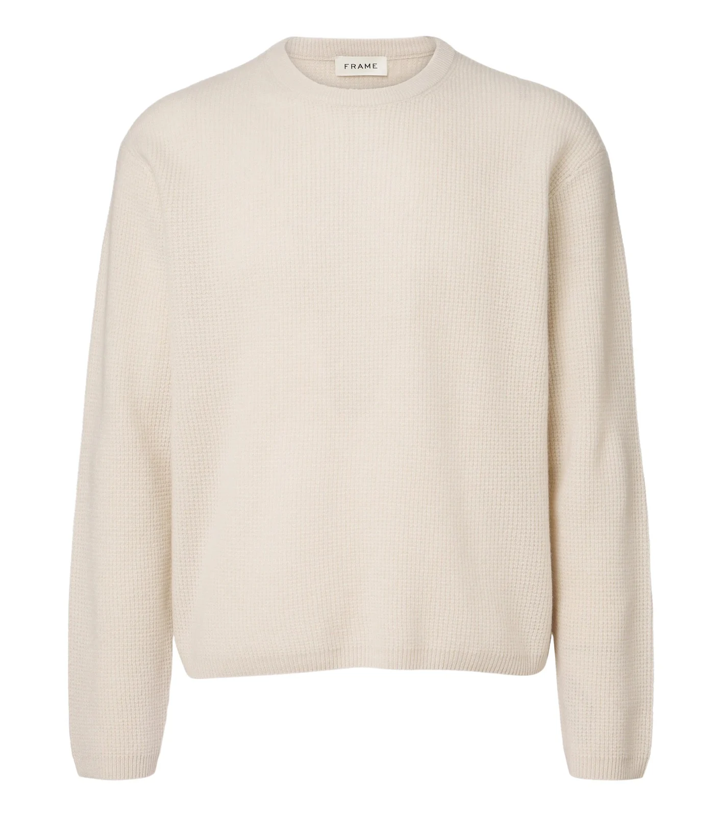 Frame Waffle-knit wool and cashmere sweater