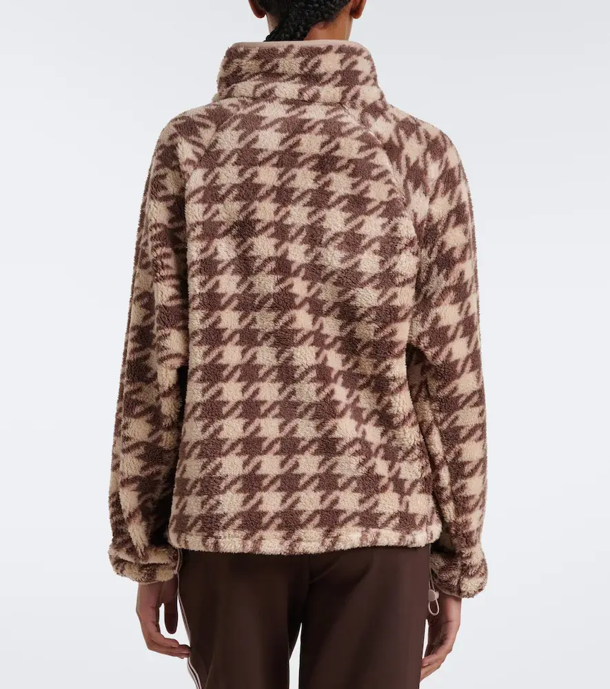 The Upside Palacio Harlow houndstooth fleece sweater | Thumbnail 2
