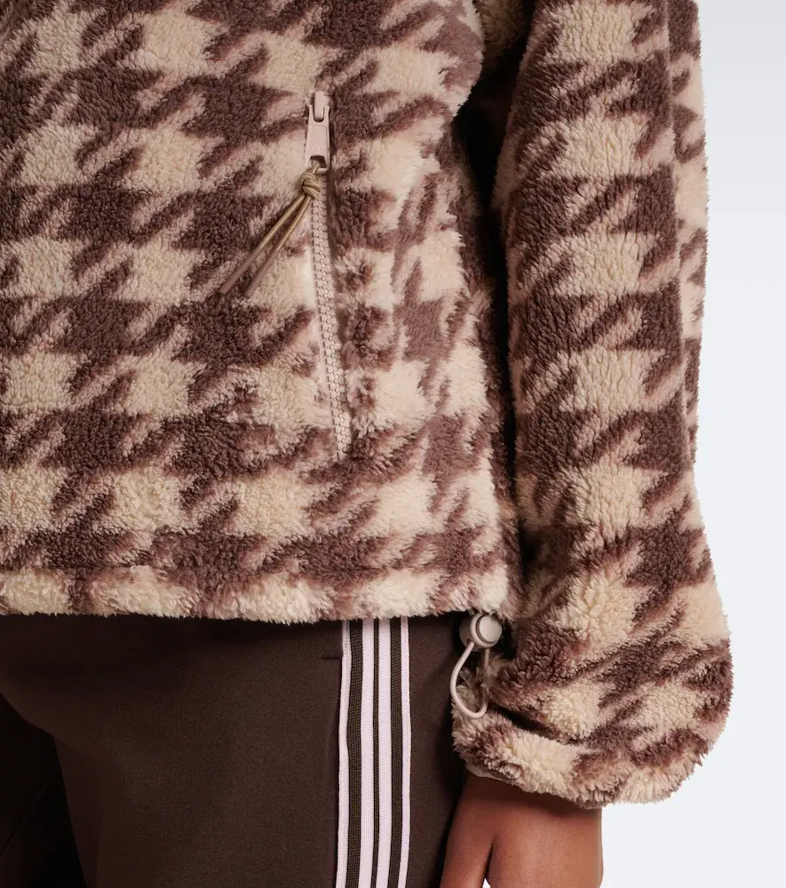 The Upside Palacio Harlow houndstooth fleece sweater | Thumbnail 3