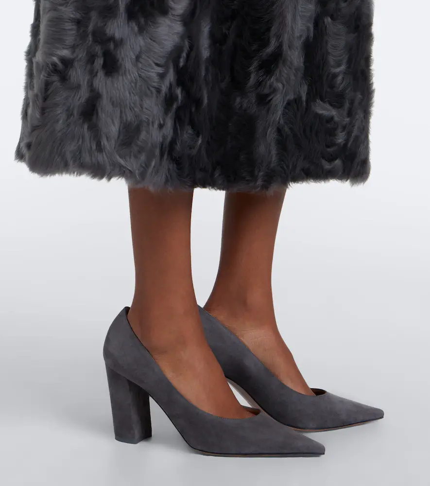 Gianvito Rossi Piper suede pumps | Thumbnail 5 Gianvito Rossi Piper suede pumps | Thumbnail 5