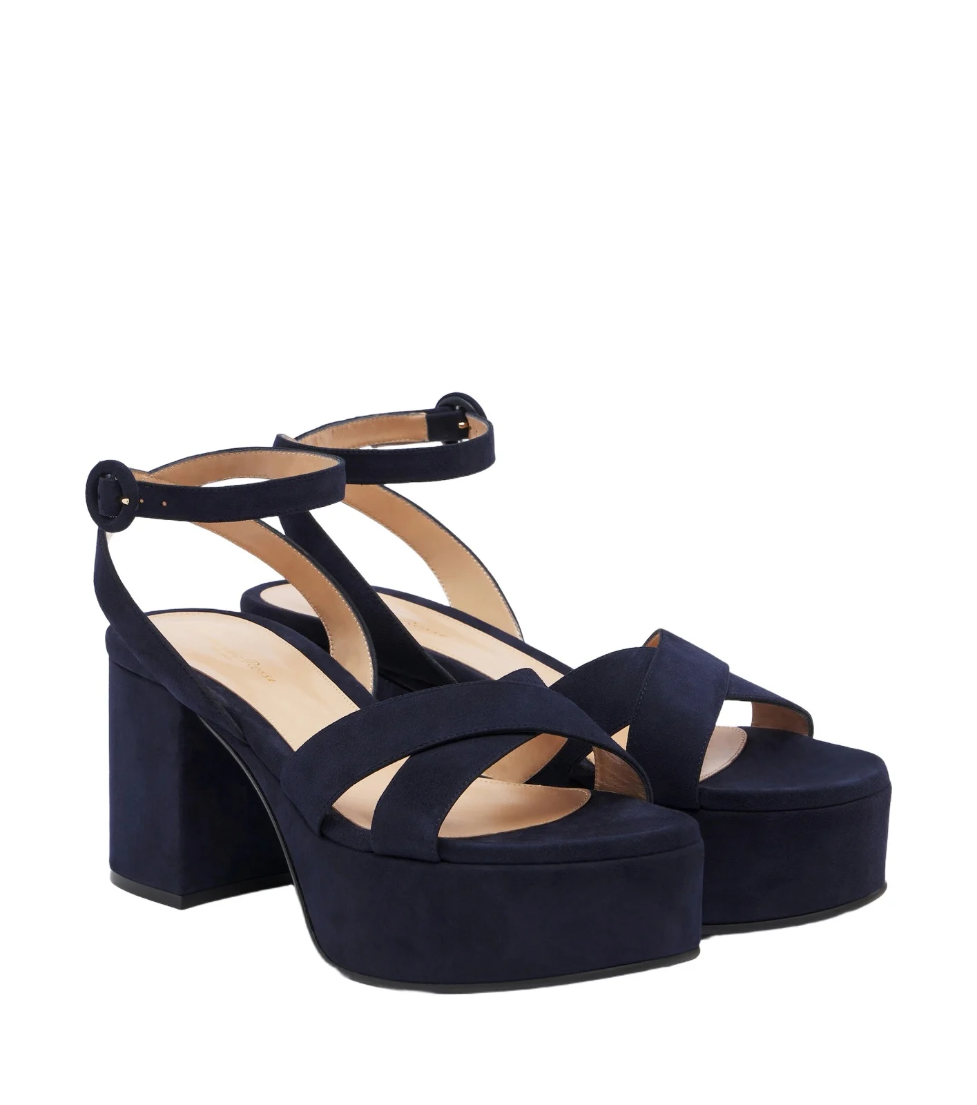 Gianvito Rossi Sabrina suede platform sandals
