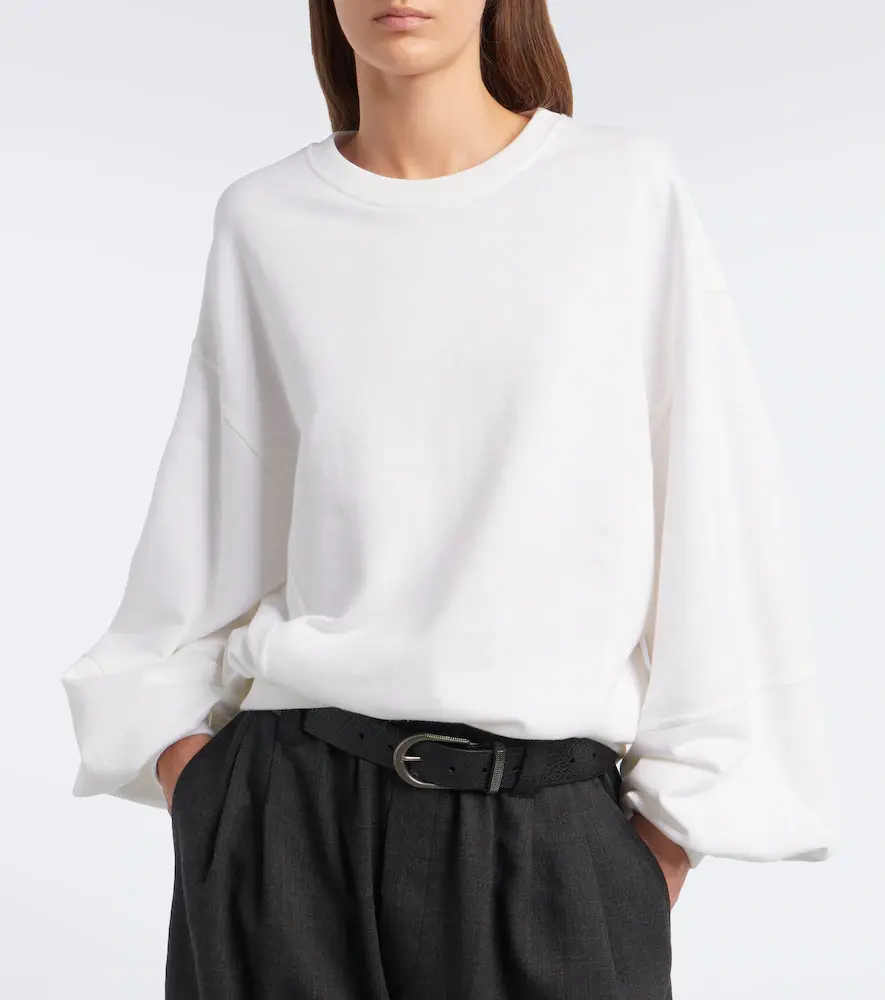 Brunello Cucinelli Cotton and linen sweatshirt | Thumbnail 6 Brunello Cucinelli Cotton and linen sweatshirt | Thumbnail 6
