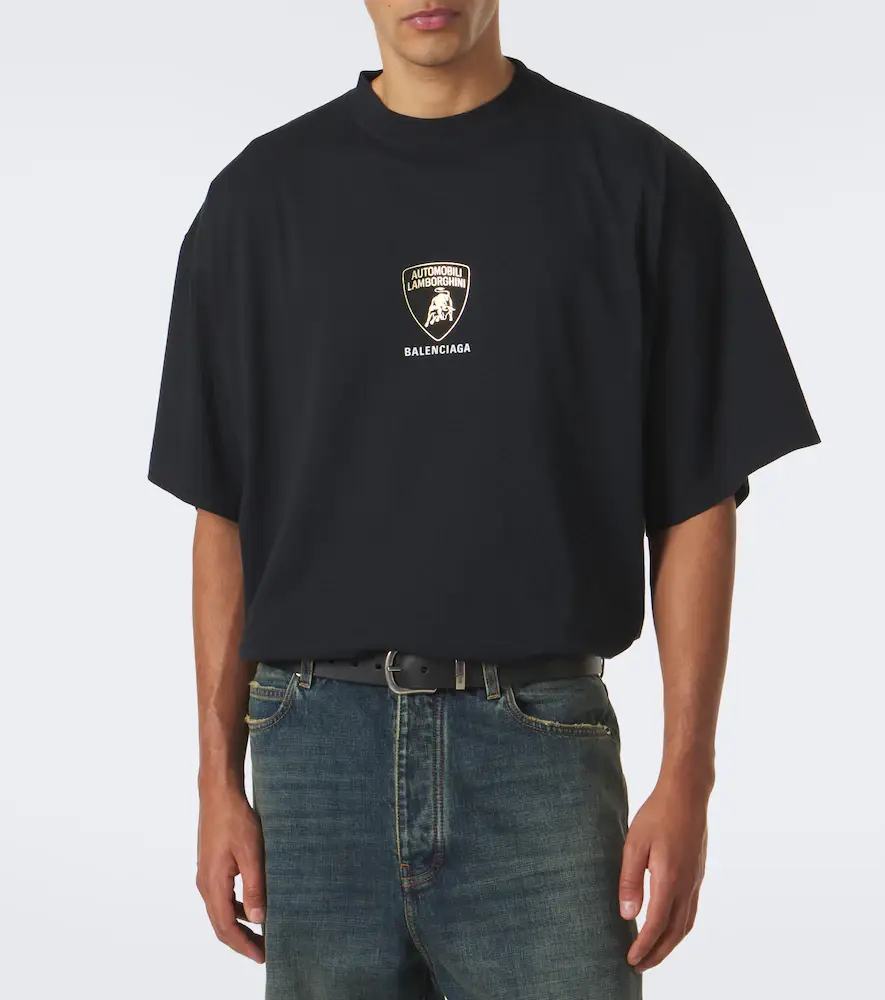 Balenciaga x Lamborghini cotton jersey T-shirt | Thumbnail 2