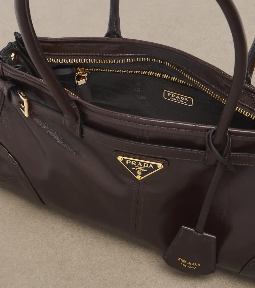 Prada Bonnie leather shoulder bag | Thumbnail 2 Prada Bonnie leather shoulder bag | Thumbnail 2