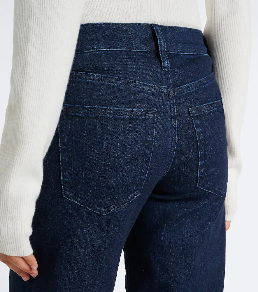 Frame Low Rise wide-leg jeans | Thumbnail 4