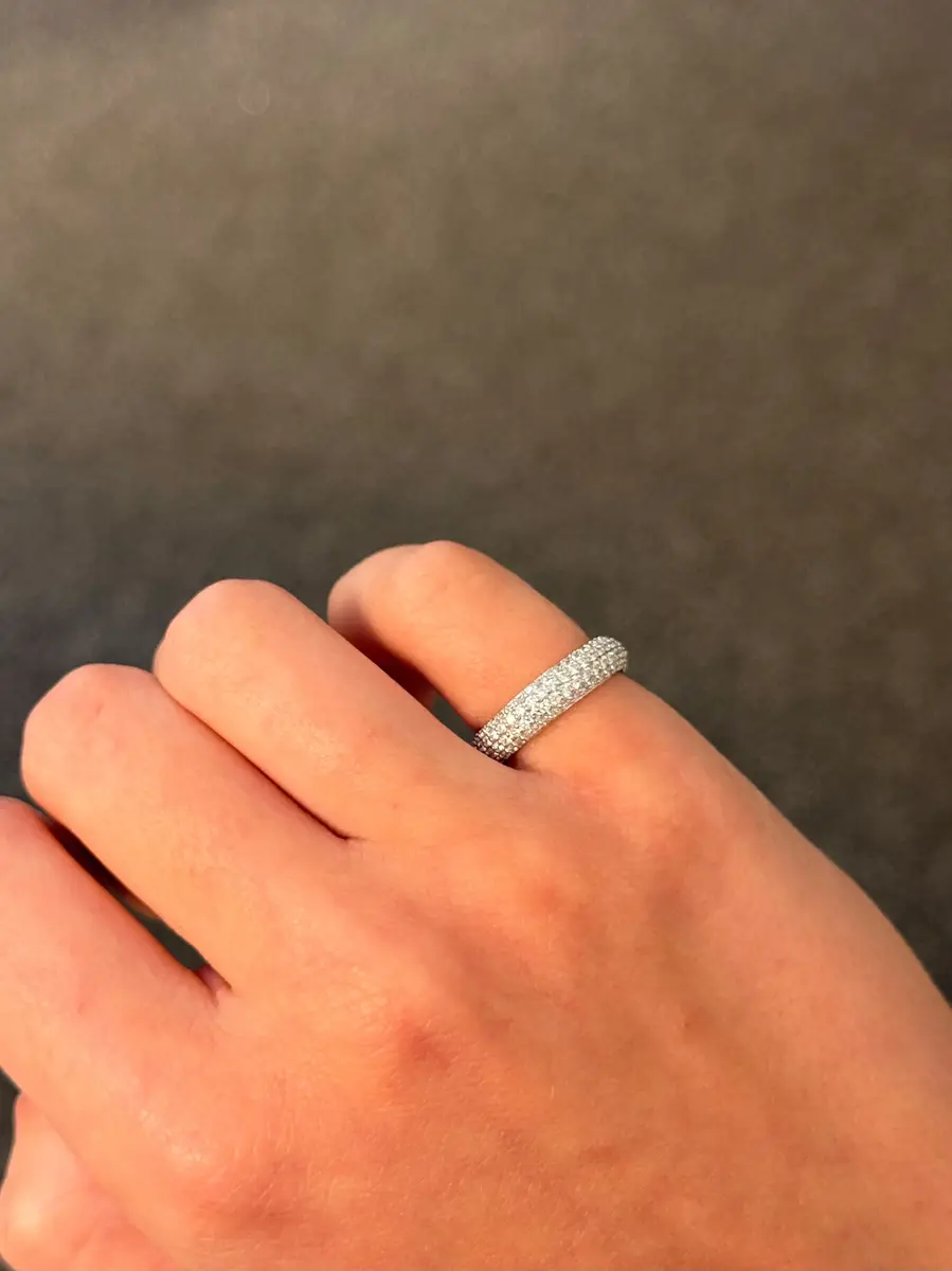 Wish Fine Jewelry 1.15ct Diamond 18K Gold Pave Signet Ring | Thumbnail 4 Wish Fine Jewelry 1.15ct Diamond 18K Gold Pave Signet Ring | Thumbnail 4