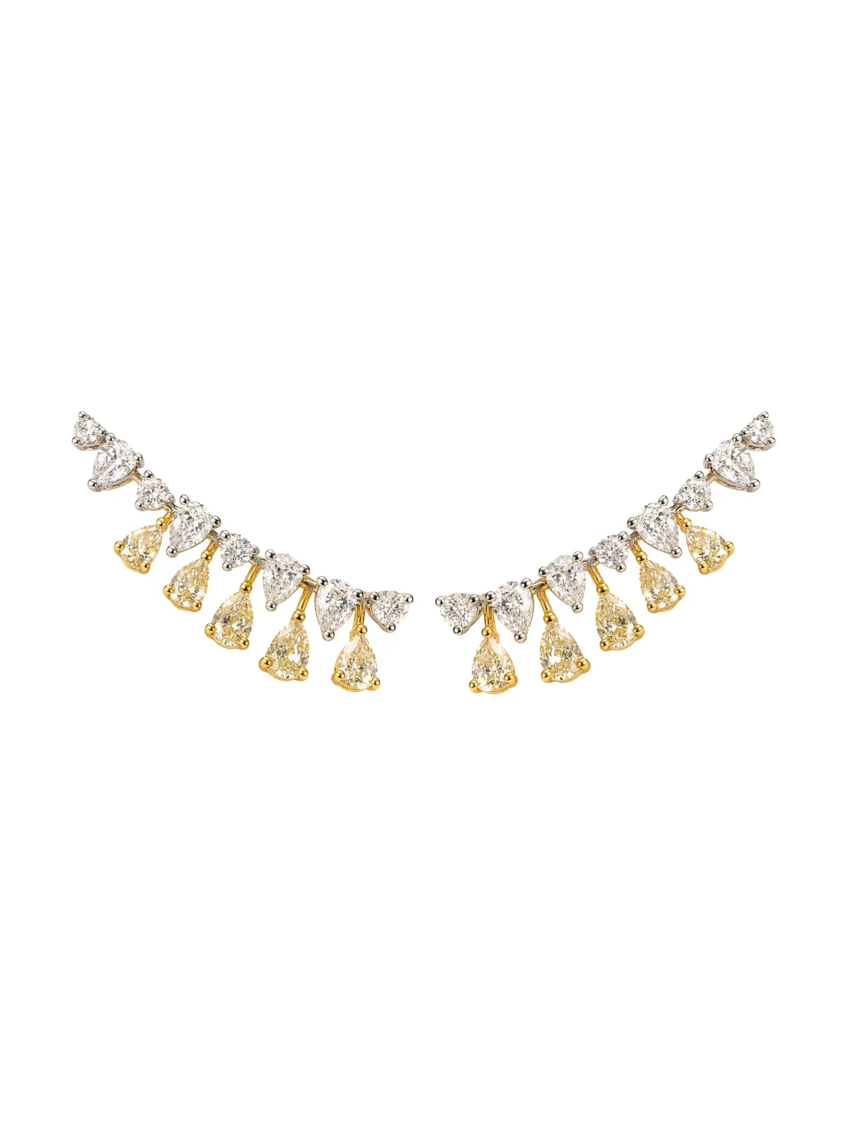 2.98ct Diamond 18K Gold Earrings