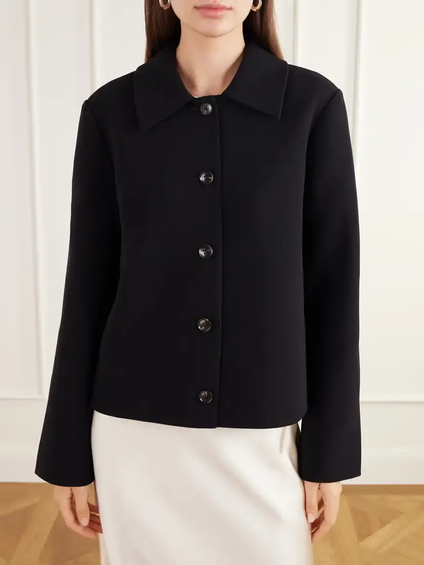 LESET Arielle Crepe Jacket | Thumbnail 3 LESET Arielle Crepe Jacket | Thumbnail 3