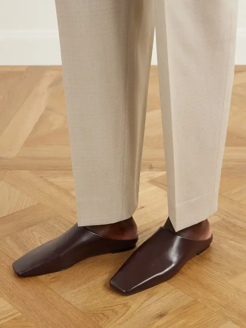 A Emery Griffin Leather Mules | Thumbnail 2 A Emery Griffin Leather Mules | Thumbnail 2