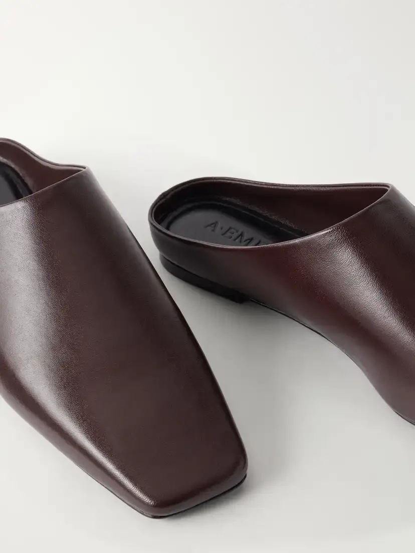 A Emery Griffin Leather Mules | Thumbnail 5 A Emery Griffin Leather Mules | Thumbnail 5