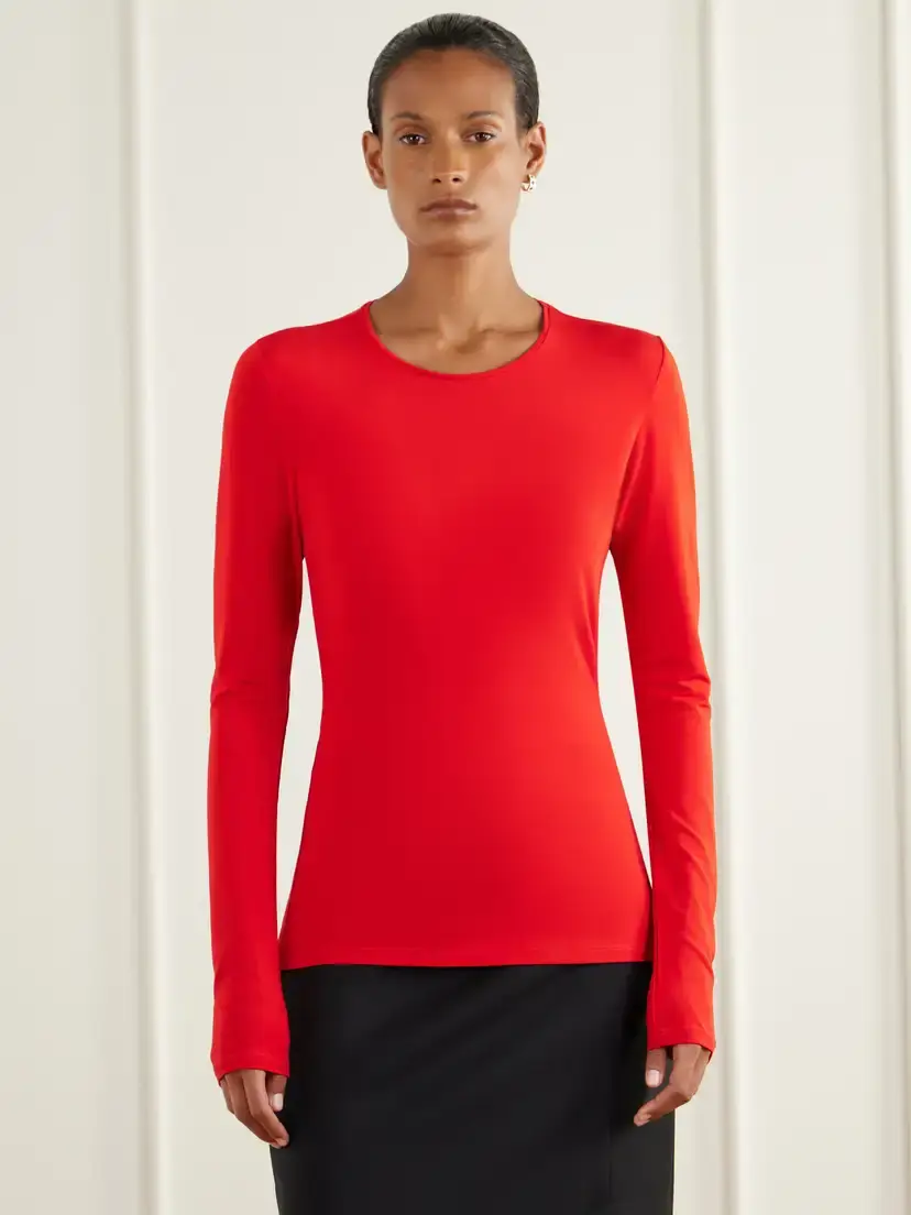Tove Mayra Stretch Jersey T-shirt | Thumbnail 3 Tove Mayra Stretch Jersey T-shirt | Thumbnail 3