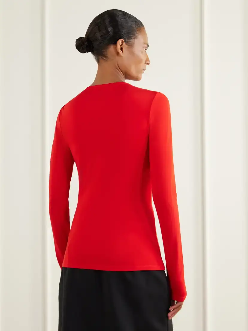 Tove Mayra Stretch Jersey T-shirt | Thumbnail 4 Tove Mayra Stretch Jersey T-shirt | Thumbnail 4