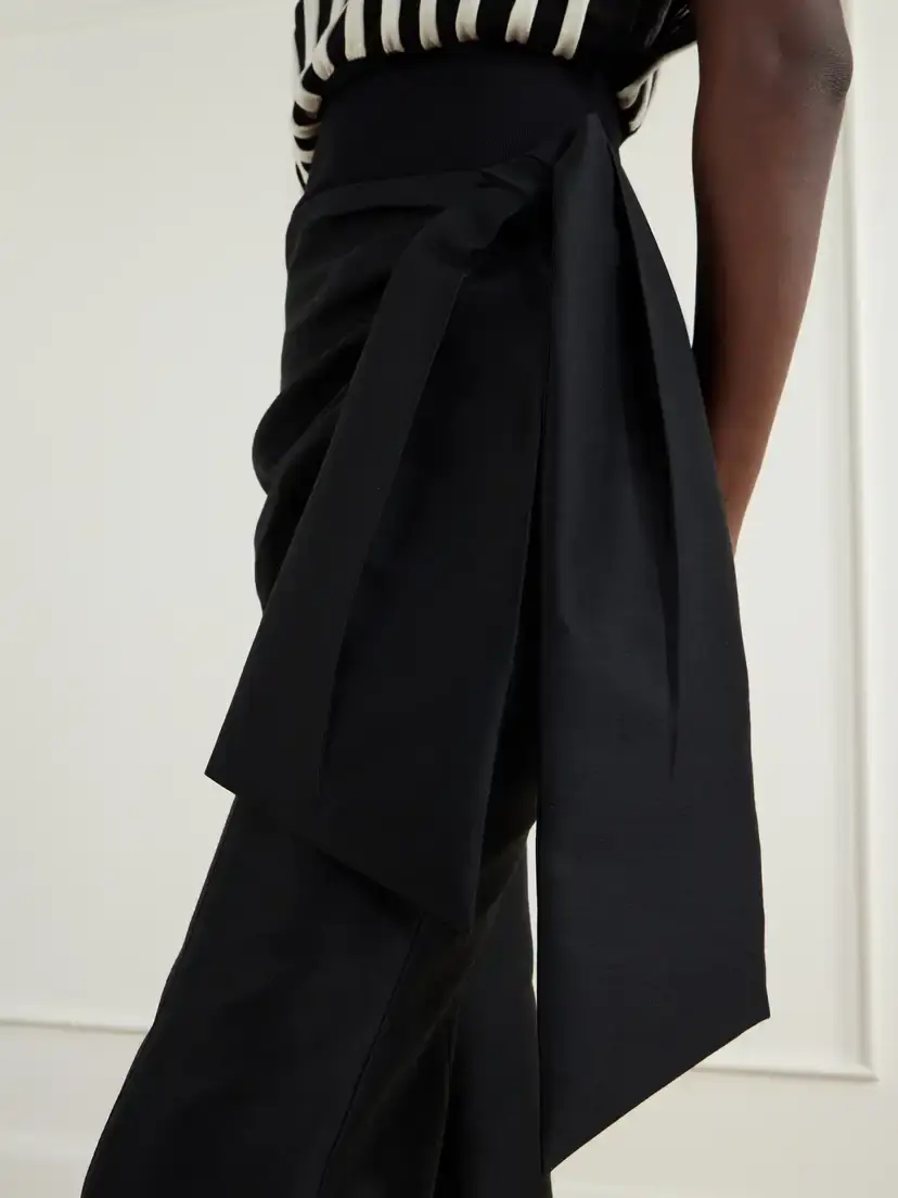 Zimmermann Tie-detailed Wool And Silk-blend Flared Pants | Thumbnail 5 Zimmermann Tie-detailed Wool And Silk-blend Flared Pants | Thumbnail 5