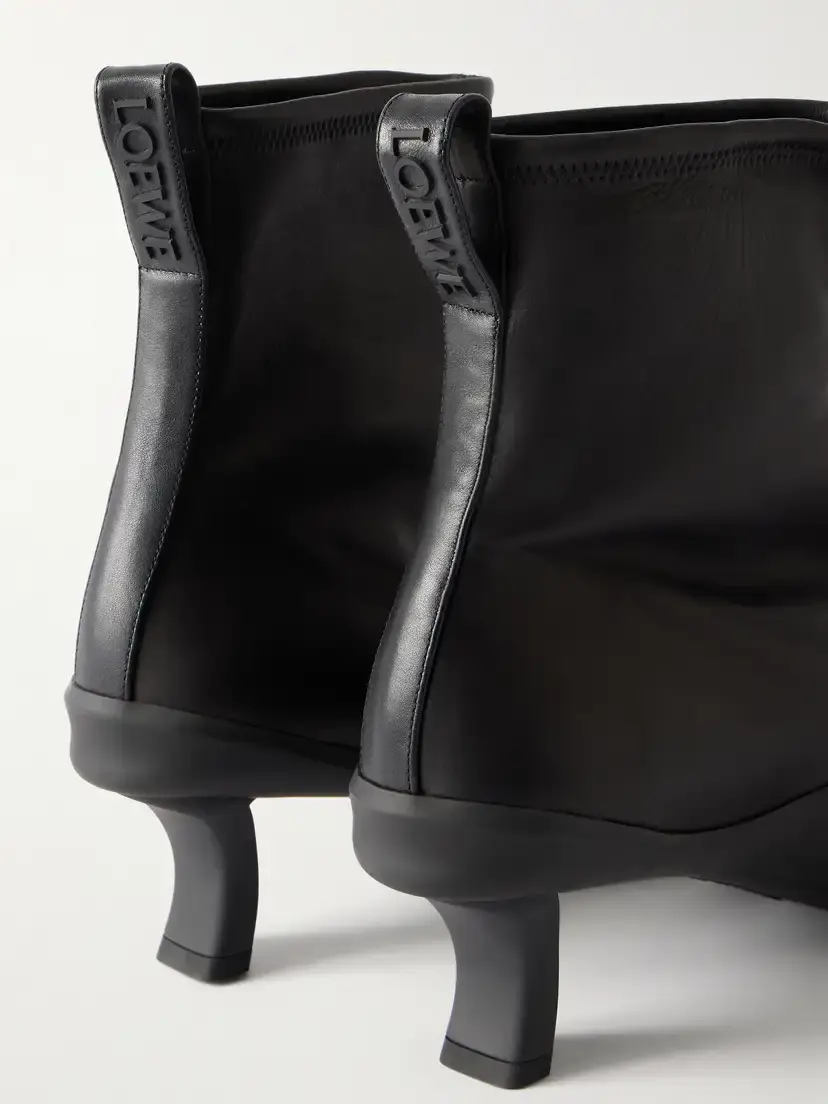 Loewe Dive 45 Rubber-trimmed Leather Ankle Boots | Thumbnail 5