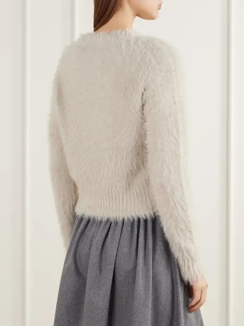Maria McManus Cropped Brushed Plush Sweater | Thumbnail 3