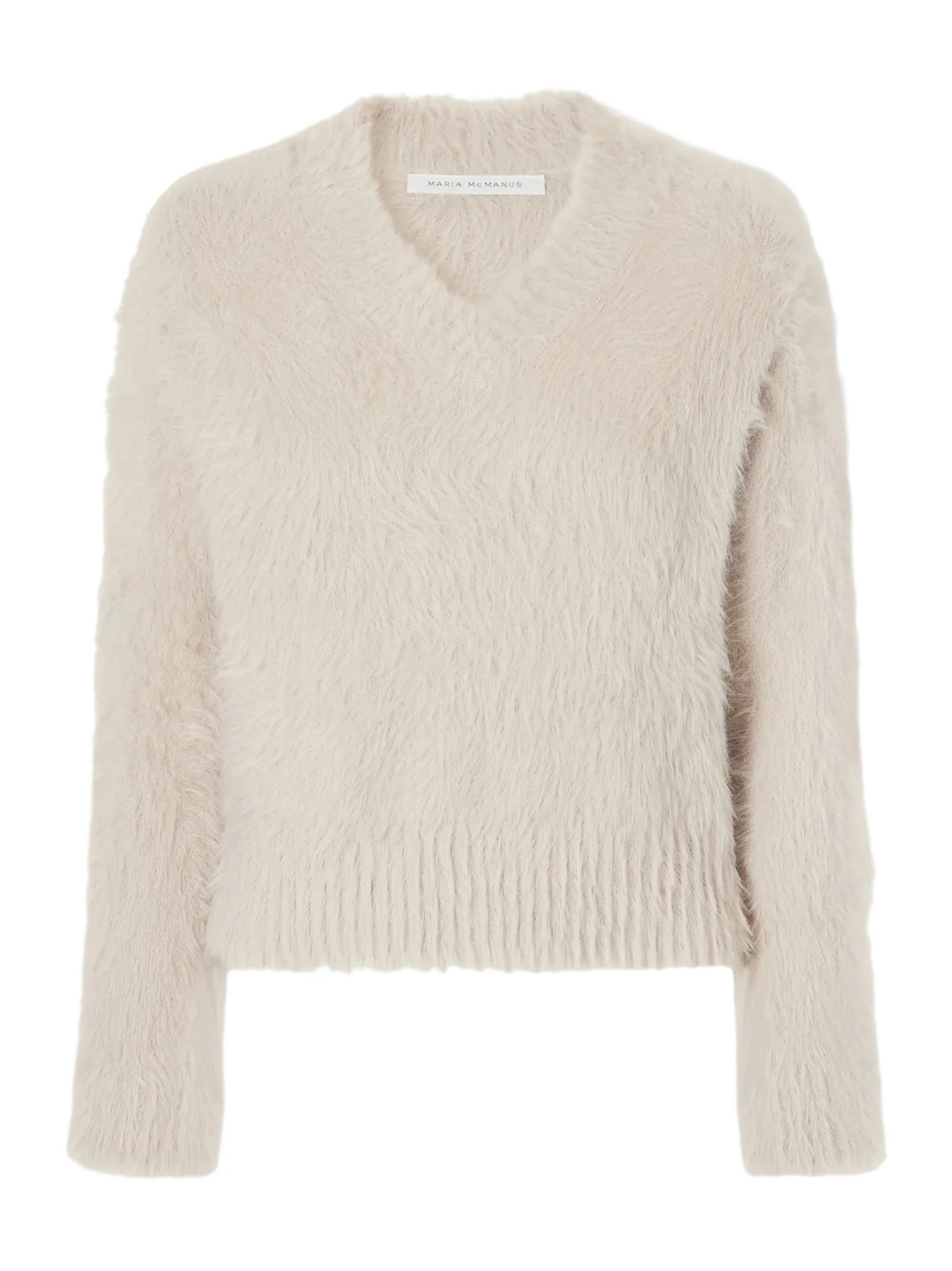 Maria McManus Cropped Brushed Plush Sweater