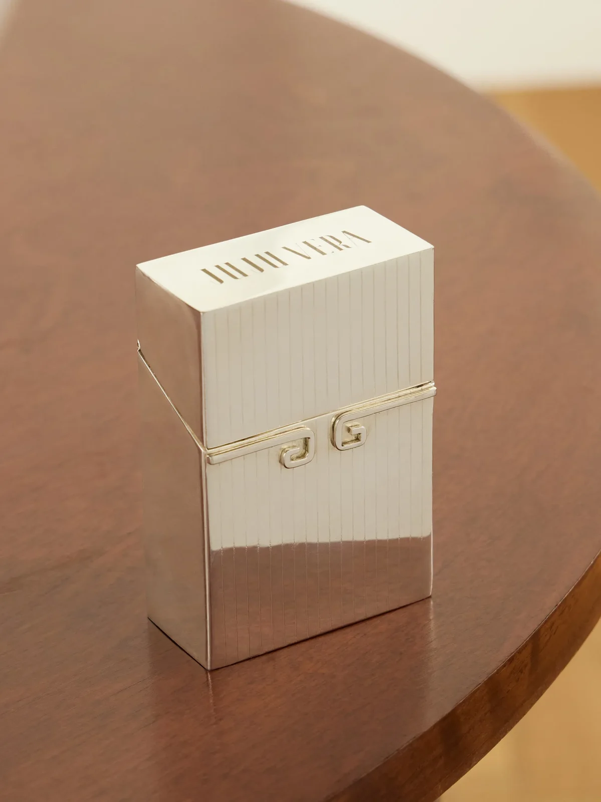 Juju Vera Greco Silver-plated Cigarette Case