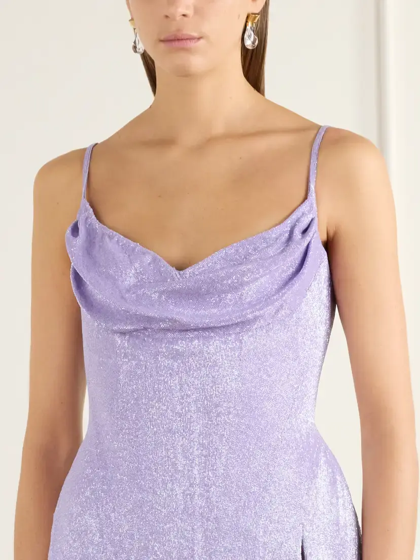 Wiederhoeft Maggi Draped Bead-embellished Tulle Mini Dress | Thumbnail 4 Wiederhoeft Maggi Draped Bead-embellished Tulle Mini Dress | Thumbnail 4