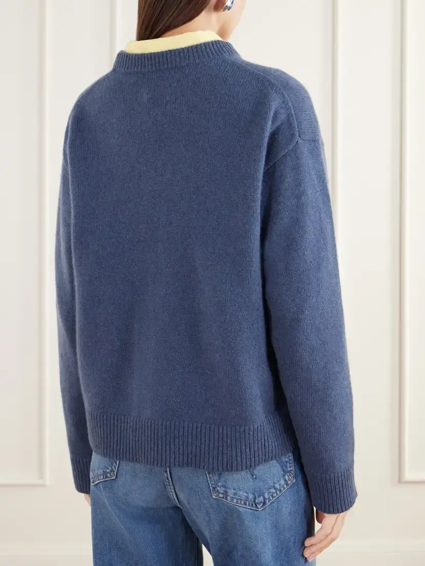 The Elder Statesman Zuma Cashmere Sweater | Thumbnail 3