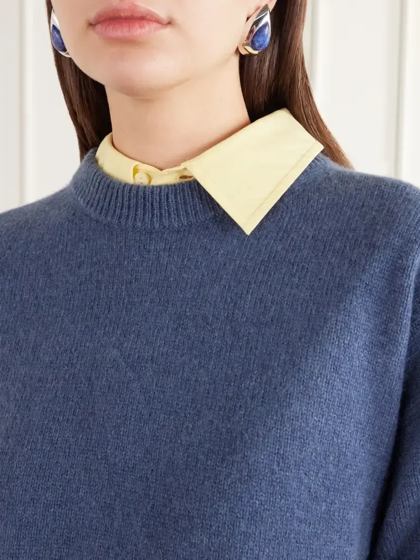 The Elder Statesman Zuma Cashmere Sweater | Thumbnail 4