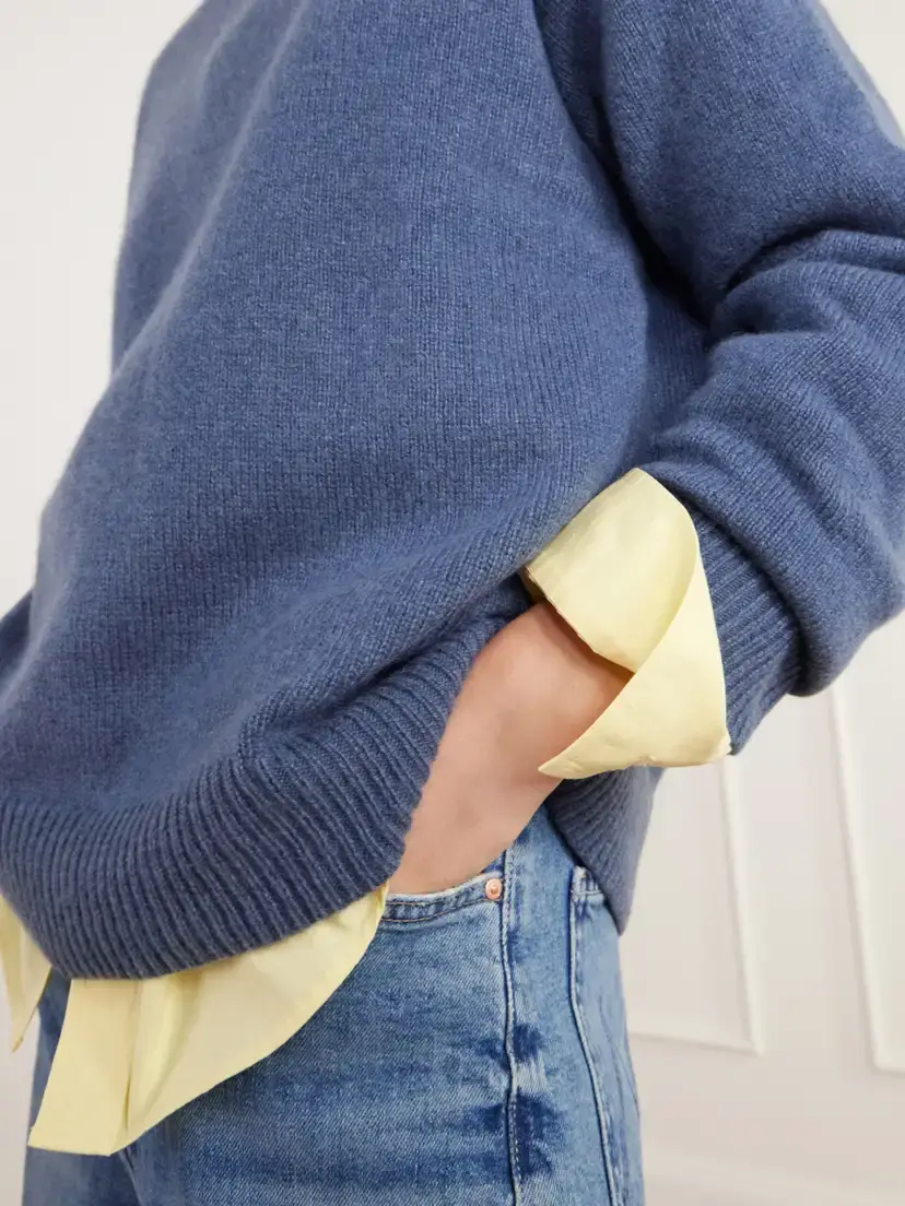 The Elder Statesman Zuma Cashmere Sweater | Thumbnail 5