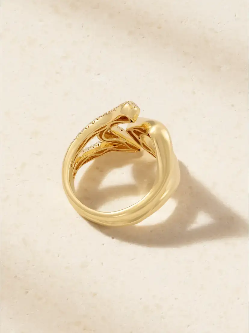 SHAY Zar 18-karat Gold Diamond Pinky Ring | Thumbnail 3 SHAY Zar 18-karat Gold Diamond Pinky Ring | Thumbnail 3