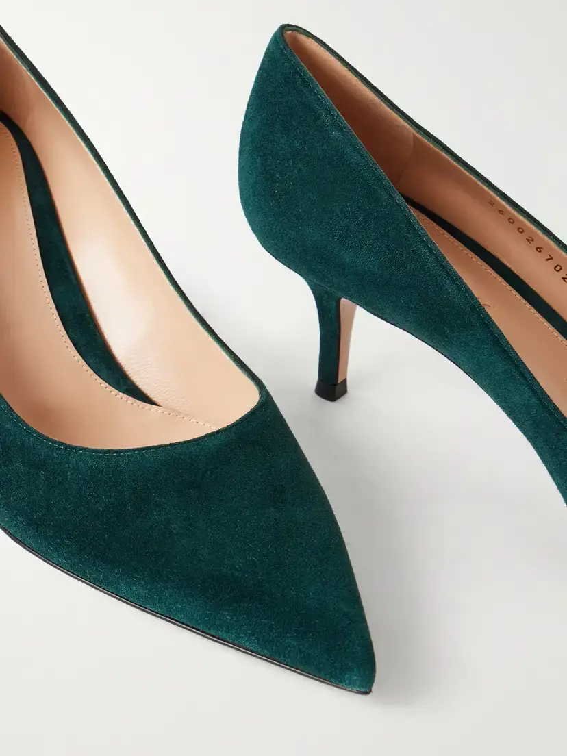Gianvito Rossi Gianvito 55 Suede Pumps | Thumbnail 5 Gianvito Rossi Gianvito 55 Suede Pumps | Thumbnail 5