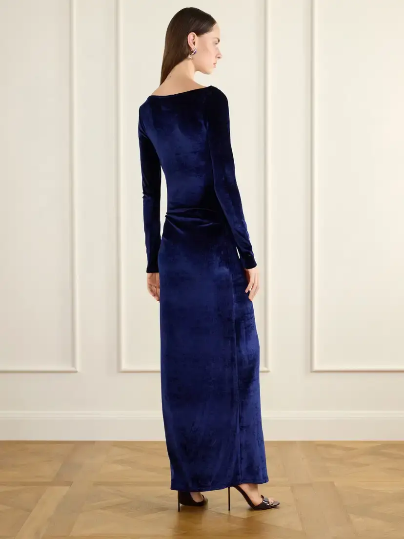 Tove Nicolette Velvet Maxi Gown | Thumbnail 3